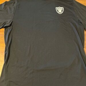 Men’s NIKE dri fit NFL Las Vegas Raiders Tee On Field Apparel XXL